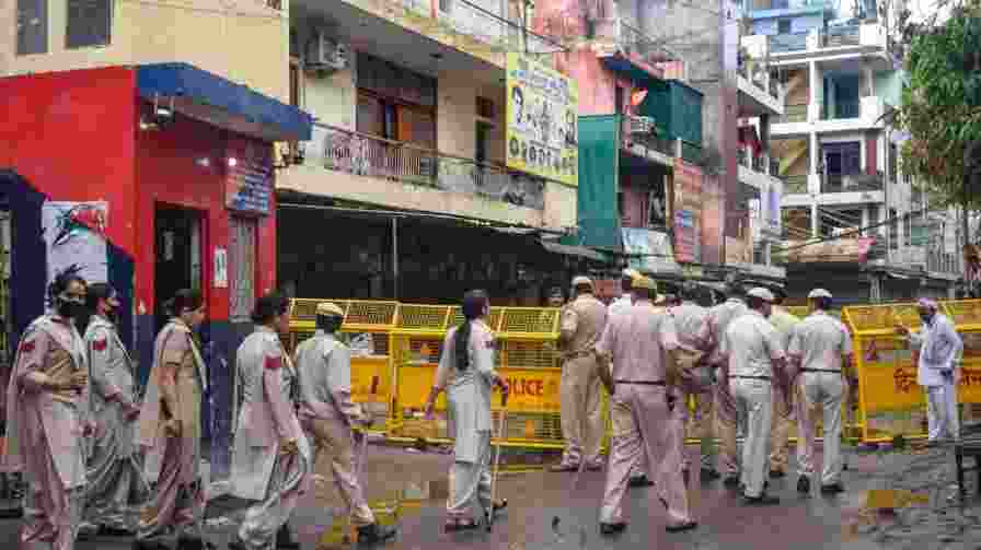 Curbs eased in Delhi's Uttam Nagar after peaceful Eid, Ramnavmi Curbs eased in Delhi's Uttam Nagar after peaceful Eid, Ramnavmi