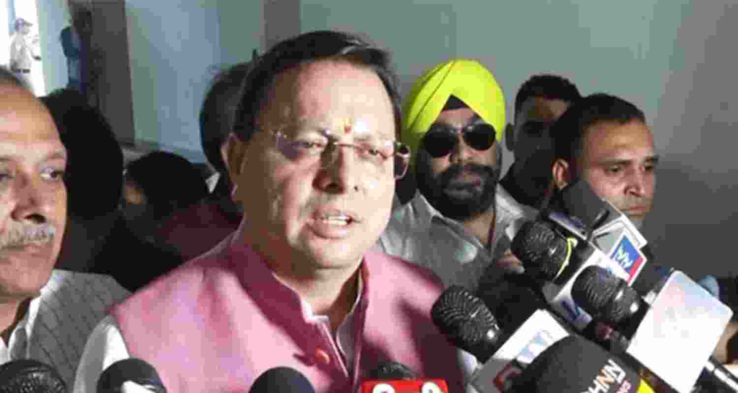 Uttarakhand Chief Minister Pushkar Singh Dhami Uttarakhand Chief Minister Pushkar Singh Dhami