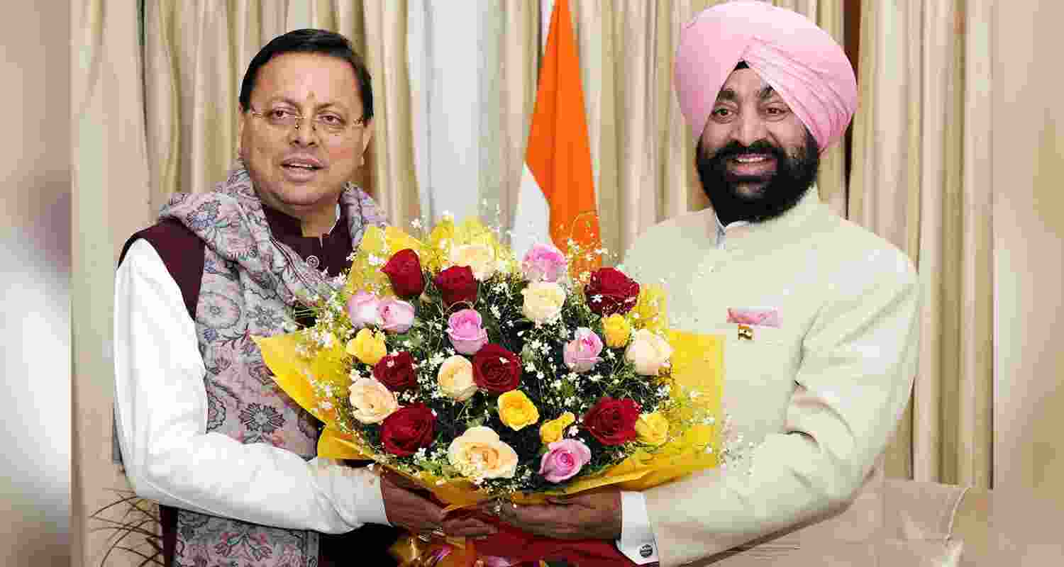 Uttarakhand CM Pushkar Singh Dhami and Governor Lt Gen Gurmit Singh. Uttarakhand CM Pushkar Singh Dhami and Governor Lt Gen Gurmit Singh.