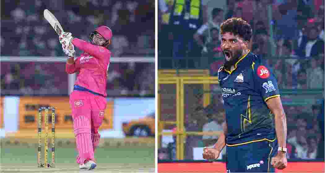 Mohammed Siraj celebrates (R) after dismissing Vaibhav Suryavanshi (L) during an IPL 2026 clash, a fiery moment that highlighted the intensity and pressure of elite T20 cricket. Mohammed Siraj celebrates (R) after dismissing Vaibhav Suryavanshi (L) during an IPL 2026 clash, a fiery moment that highlighted the intensity and pressure of elite T20 cricket.