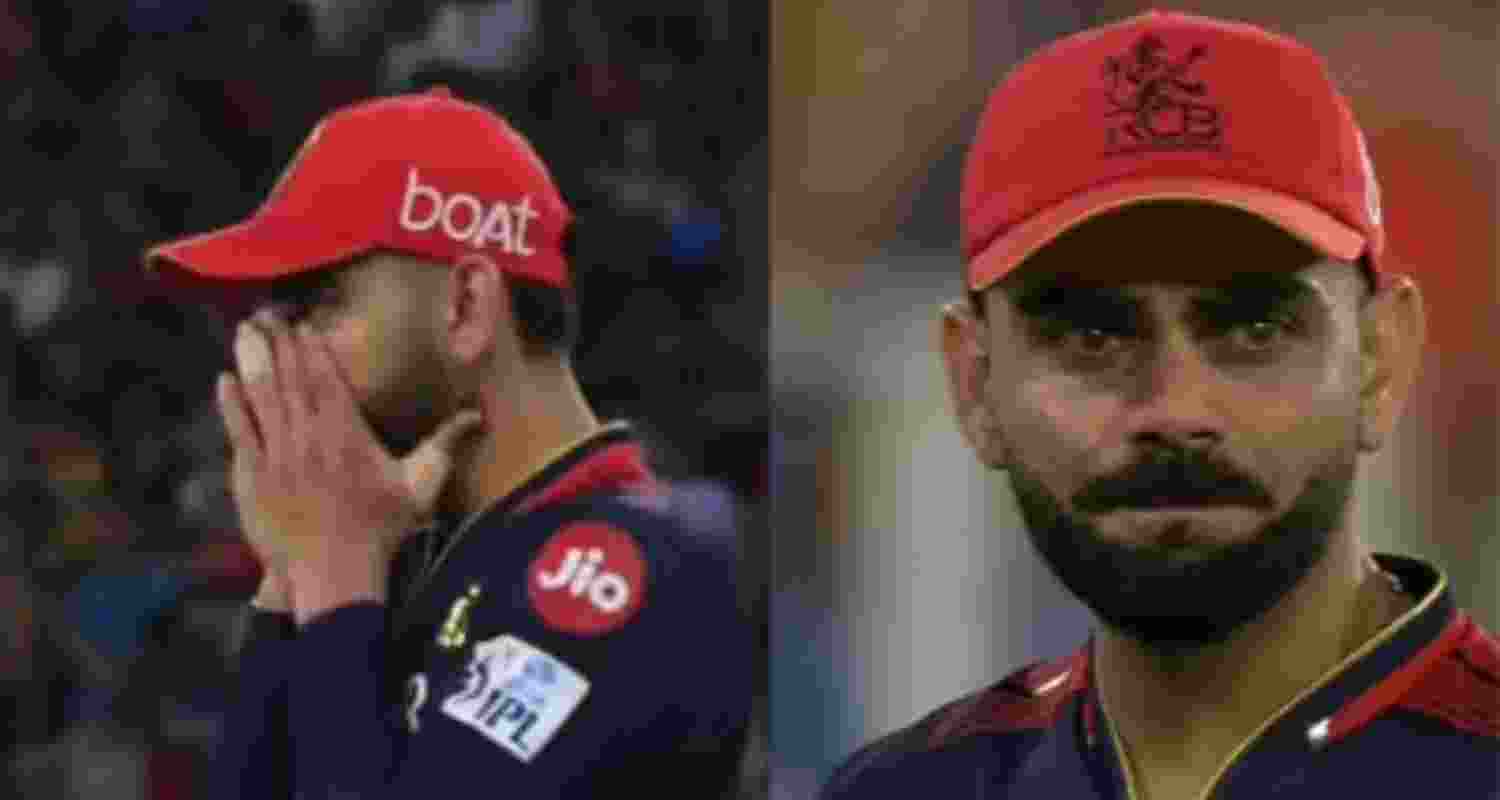 It was an emotional moment for Virat Kohli. It was an emotional moment for Virat Kohli.