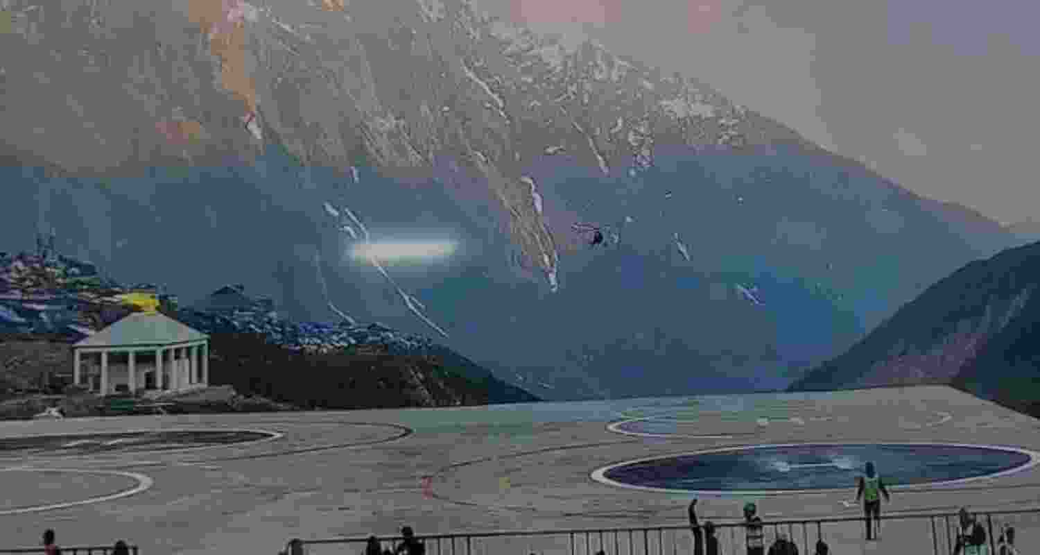Visual of Kedarnath Heli services Visual of Kedarnath Heli services