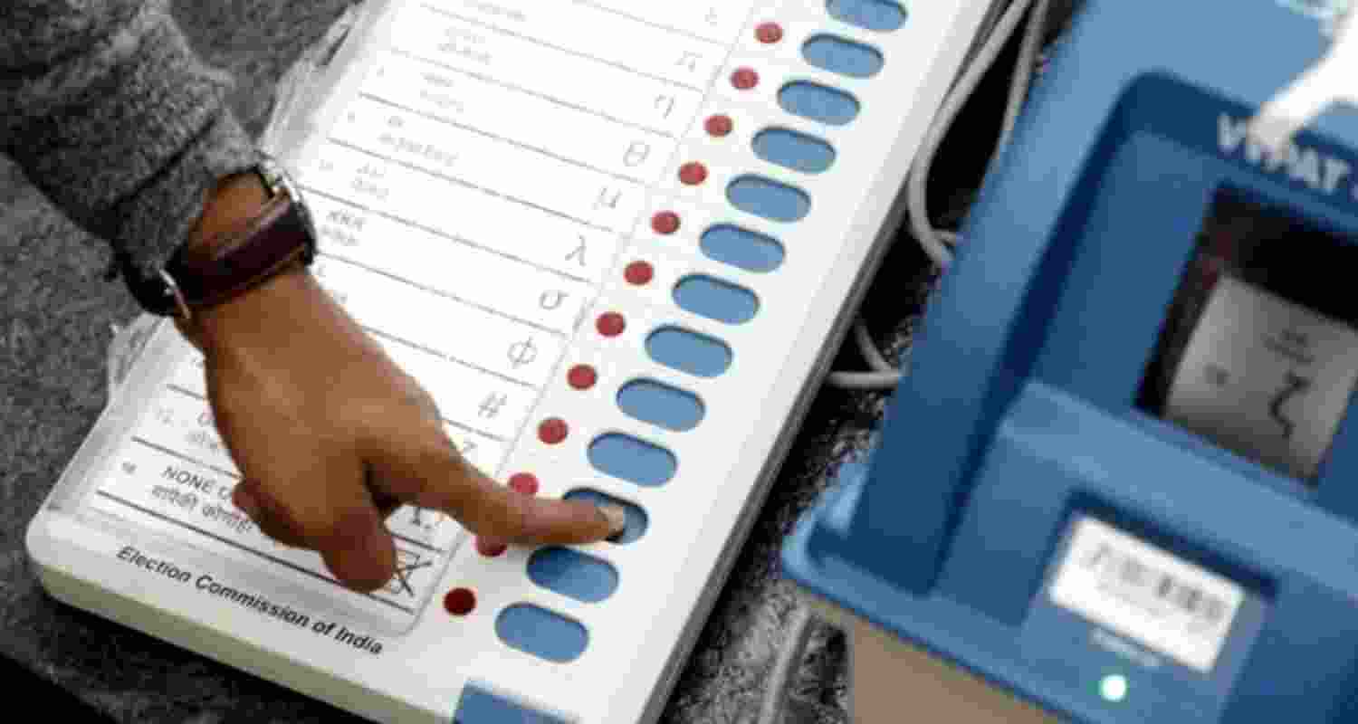 An Electronic Voting Machine. Image via ECI. An Electronic Voting Machine. Image via ECI.