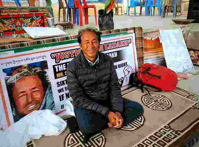 About 20 protesters will go up to Changthang near the Chinese border with Ladakh if the authorities did not stop them, the climate activist said. About 20 protesters will go up to Changthang near the Chinese border with Ladakh if the authorities did not stop them, the climate activist said.