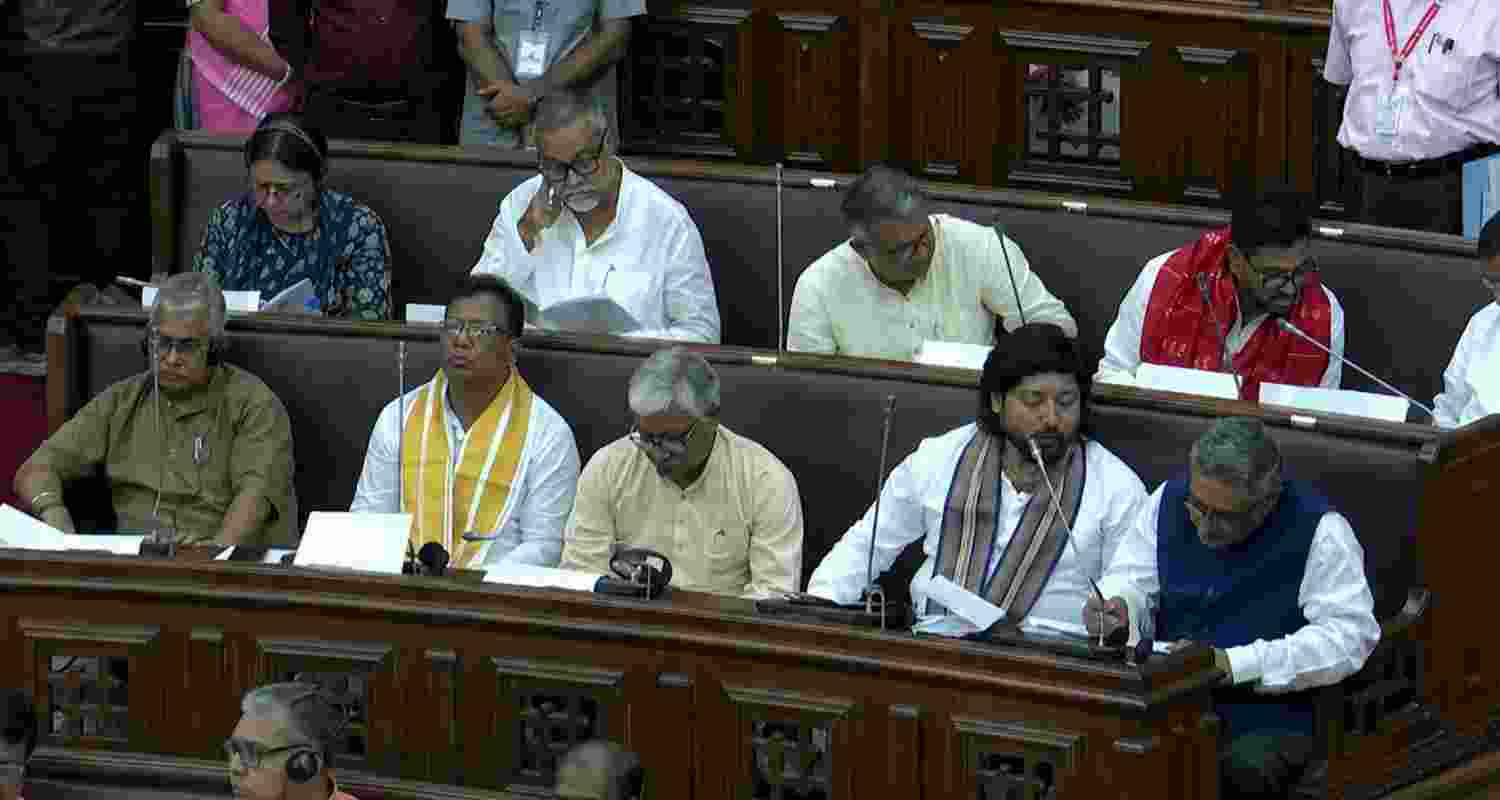 West Bengal's budget session began with the Governor outlining the BJP government's agenda on jobs, industry, education and law and order. West Bengal's budget session began with the Governor outlining the BJP government's agenda on jobs, industry, education and law and order.