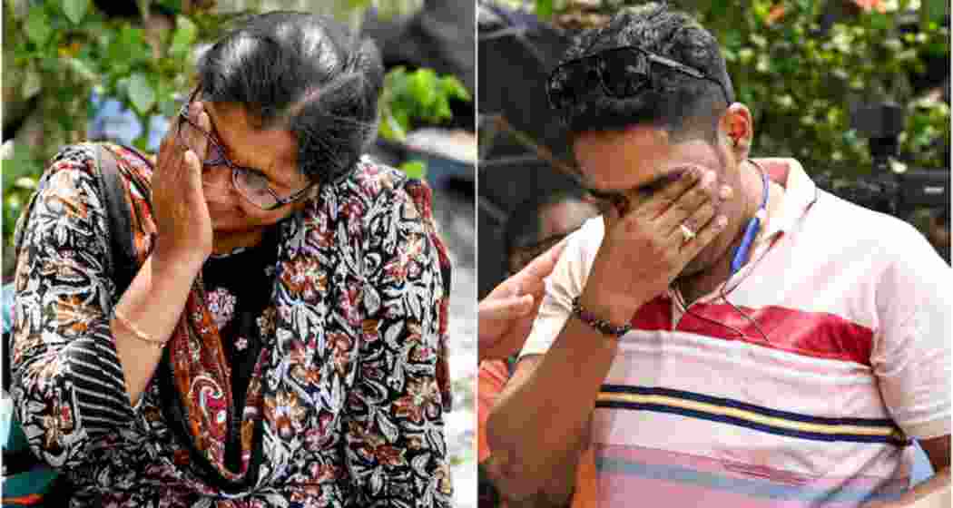Employees of West Bengal government schools react after the Supreme Court upheld the Calcutta High Court's verdict invalidating the appointment of 25,753 teachers and other staff in state-run and state-aided schools in West Bengal, in Kolkata, Thursday, April 3, 2025. Employees of West Bengal government schools react after the Supreme Court upheld the Calcutta High Court's verdict invalidating the appointment of 25,753 teachers and other staff in state-run and state-aided schools in West Bengal, in Kolkata, Thursday, April 3, 2025.