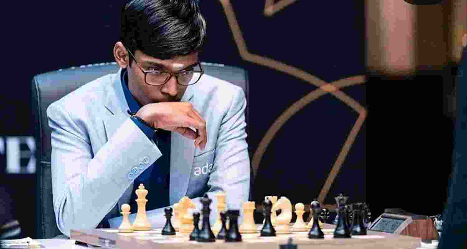 Indian Grandmaster R Praggnanandhaa. Indian Grandmaster R Praggnanandhaa.