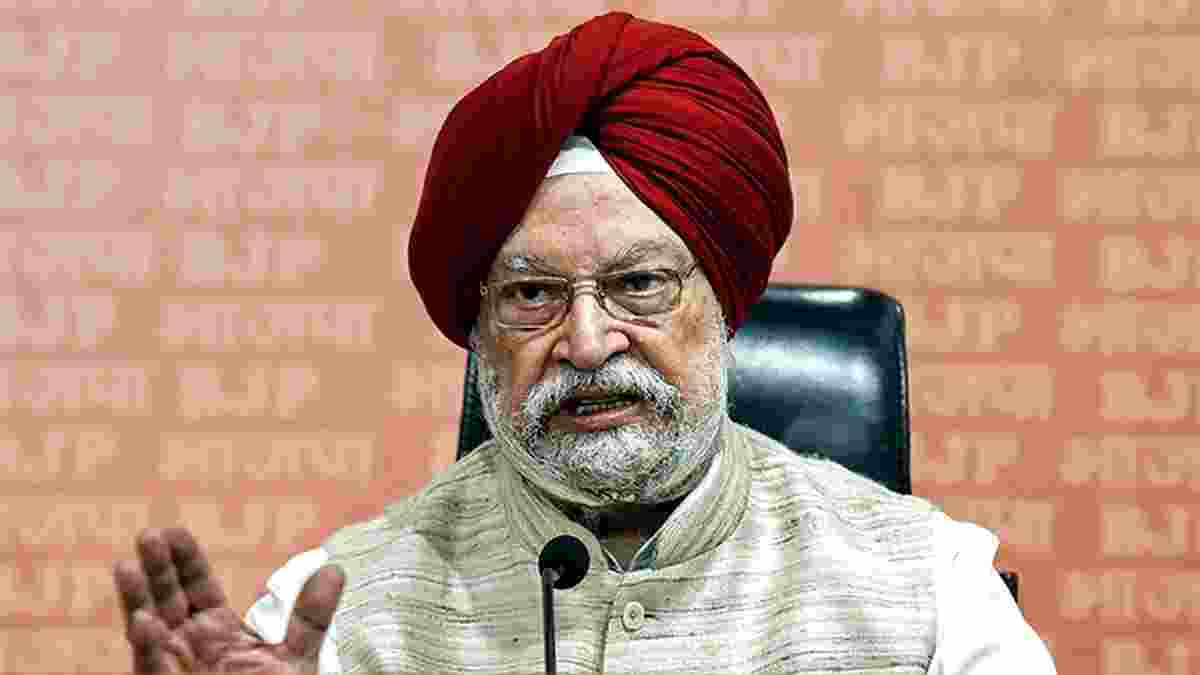 Union Petroleum and Natural Gas Minister Hardeep Singh Puri. Union Petroleum and Natural Gas Minister Hardeep Singh Puri.