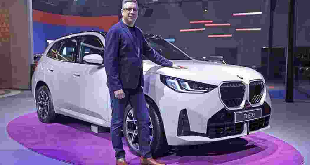 The new BMW X3 on display at the Bharat Mobility Global Expo 2025. The new BMW X3 on display at the Bharat Mobility Global Expo 2025.