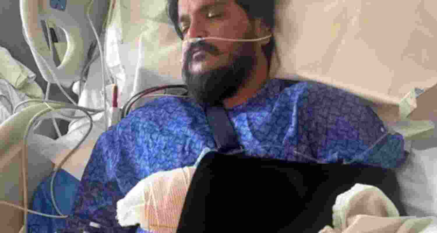 Sohail recovering from near-fatal injuries at a health facility in Utah. Sohail recovering from near-fatal injuries at a health facility in Utah.