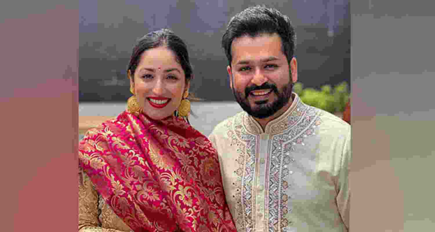 Actor Yami Gautam and filmmaker Aditya Dhar. Actor Yami Gautam and filmmaker Aditya Dhar.